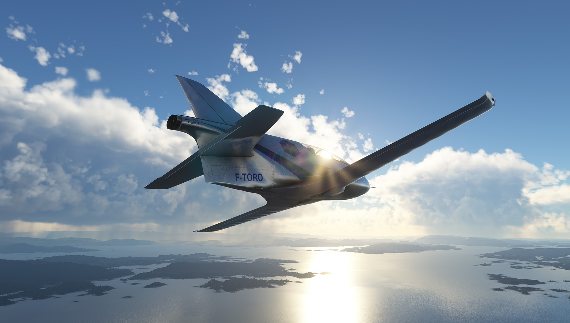 Bede BD 5J AzurPoly Flight Simulation
